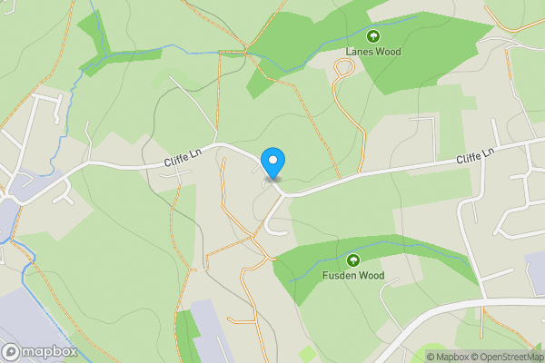 Map location for Cliffe Lane, Cleckheaton, West Yorkshire, BD19 4EX