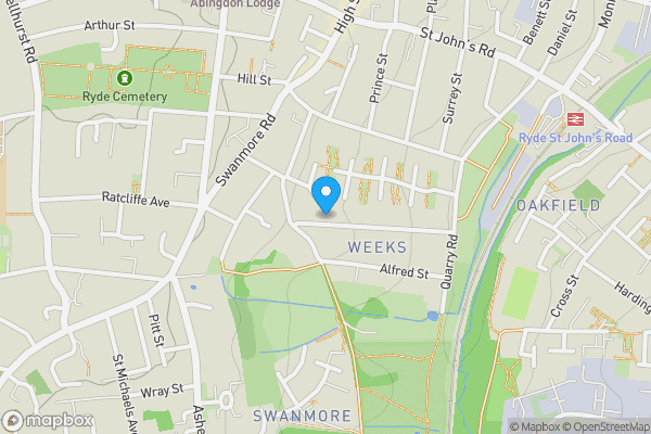 Map location for 23 Longmead Road, Ryde, Isle Of Wight, PO33 2TN