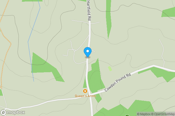 Map location for Eden Hall, Stick Hill, Edenbridge, Kent, TN8 5QQ