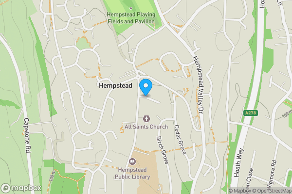 Map location for Gilbert Close, Hempstead, Gillingham, ME7 3QQ