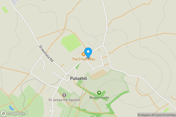 Map location for 1 Fieldside Road, Pulloxhill, MK45 5HN