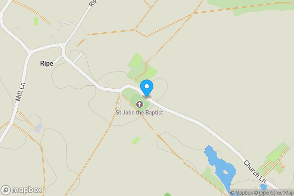 Map location for Pine Haven, Church Lane, Ripe, Lewes, East Sussex, BN8 6AU
