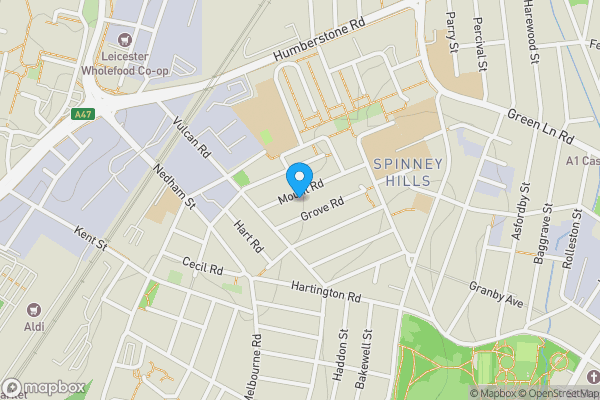 Map location for 31 Mount Road, Spinney Hill, Leicester, LE5 3DN