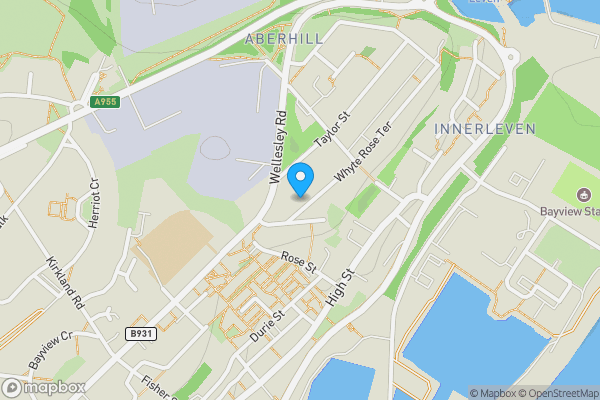 Map location for 28, Whyterose Terrace, Methil, Leven, KY8 3AS