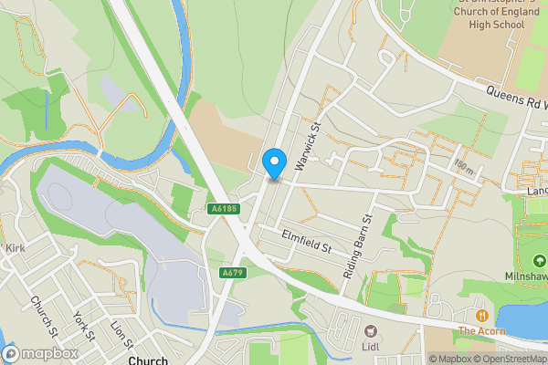 Map location for 34 Dill Hall Lane, Church, Accrington BB5 4DU