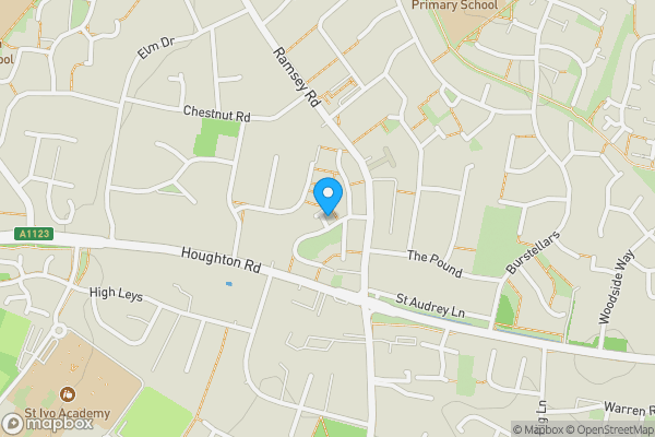 Map location for 18 The Crescent, St. Ives, Cambridgeshire PE27 6TA