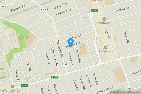 Map location for 81, Wakefield Street, LONDON, London, E6 1NR