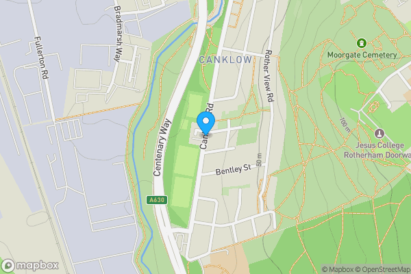 Map location for Canklow Road, ROTHERHAM, South Yorkshire, S60 2JH