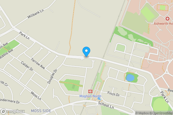 Maghull Map Park Lane, Maghull, Merseyside, L31 9DD