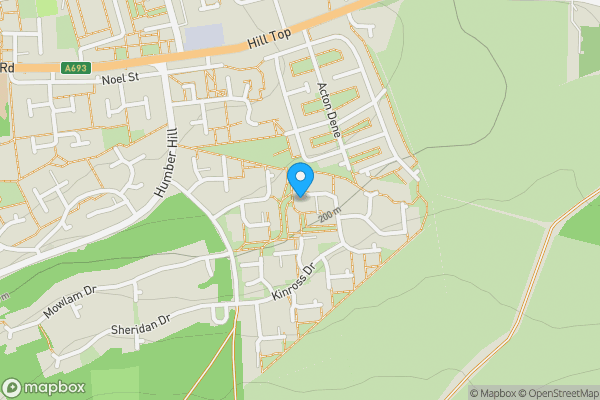 Map location for 36 Kinross Drive, Stanley, County Durham, DH9 6UT