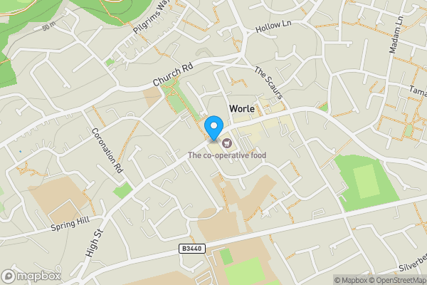 Map location for 138-140 High Street, Worle, BS22 6HE