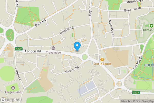 Map location for 27 The Braccans, London Road, Bracknell, RG12 2GR