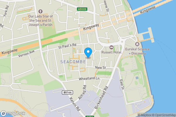 Map location for 7 Briardale Road, Wallasey, Merseyside, CH44 7AU