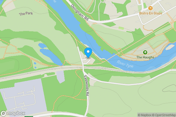 Map location for Fawcetts Cottage, Hagg Bank, WYLAM, Northumberland, NE41 8JU