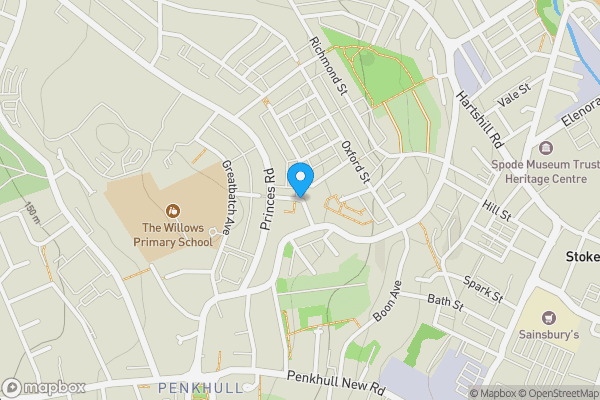 Map location for Stone Street, Stoke-On-Trent