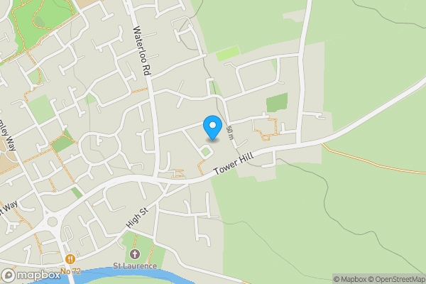Map location for 20, Crompton Avenue, ALCESTER, Warwickshire, B50 4DG