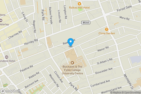 Map location for 144 Palatine Road, Blackpool, FY1 4DS