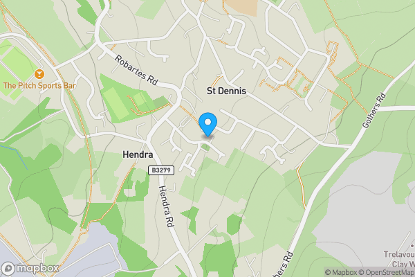 Map location for 4, Hendra Heights, ST. AUSTELL, Cornwall, PL26 8FZ