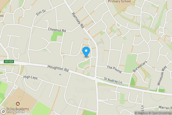 Map location for 18 The Crescent, St. Ives, Cambridgeshire PE27 6TA