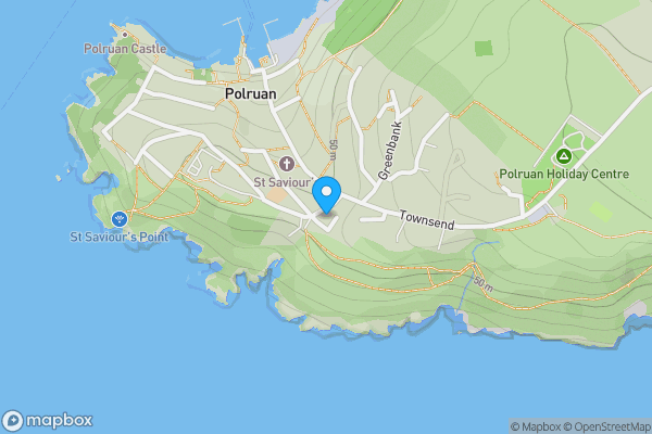 Map location for 3 Furze Park, Polruan, Fowey, PL23 1QE