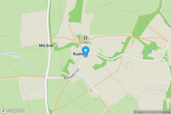 Map location for Plot 28 Church Farm Meadow, Buntingford, Hertfordshire, SG9 0SQ