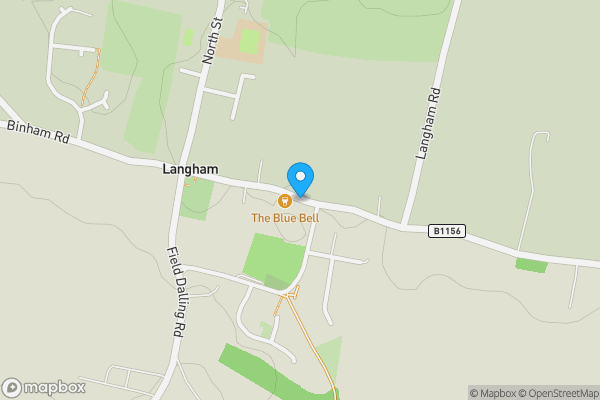 Map location for Holt Road , Langham , Norfolk, NR25 7BX