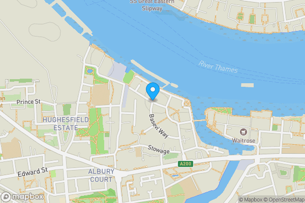 Map location for Glaisher Street, LONDON, Greater London, SE8 3JW