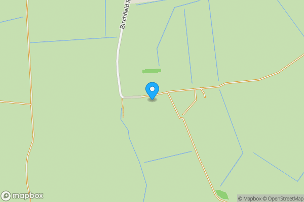 Map location for 3 Birchfield Road, Nordelph, Downham Market, Norfolk PE38 0BT