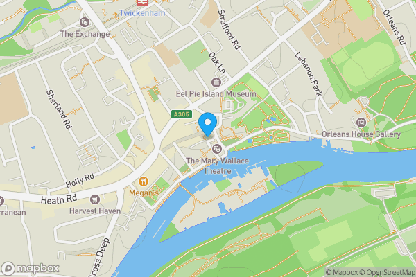 Map location for 56 Church Street, Twickenham, Middlesex, TW1 3NR