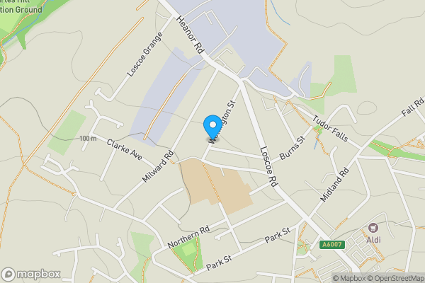 Map location for Wellington Street, HEANOR, Derbyshire, DE75 7FW