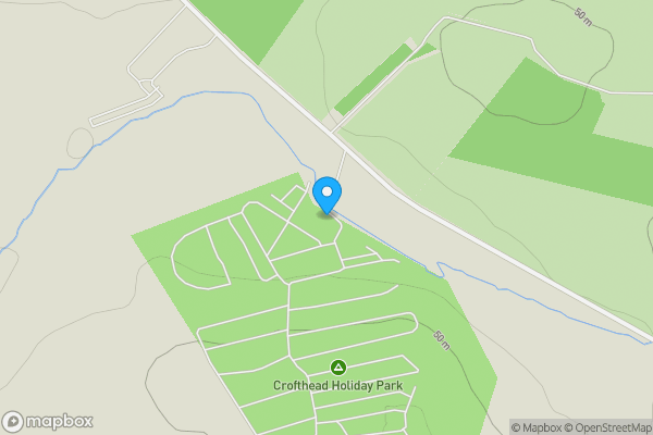 Map location for 15 Friarlandview, Friarland View 15, Crofthead holiday park, Ayr, Ayrshire, KA6 6EN
