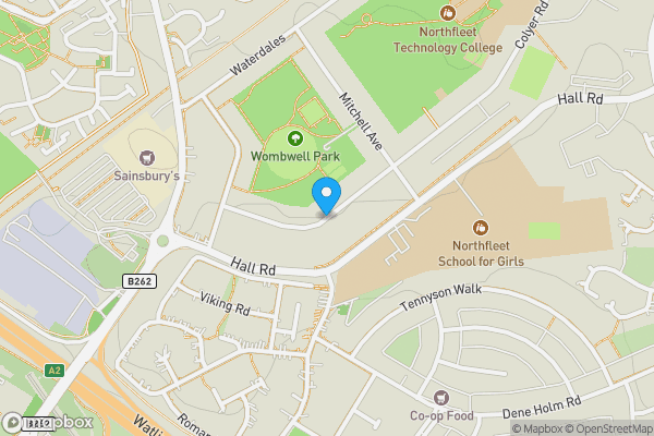 Map location for Colyer Road, GRAVESEND, Kent, DA11 8AT