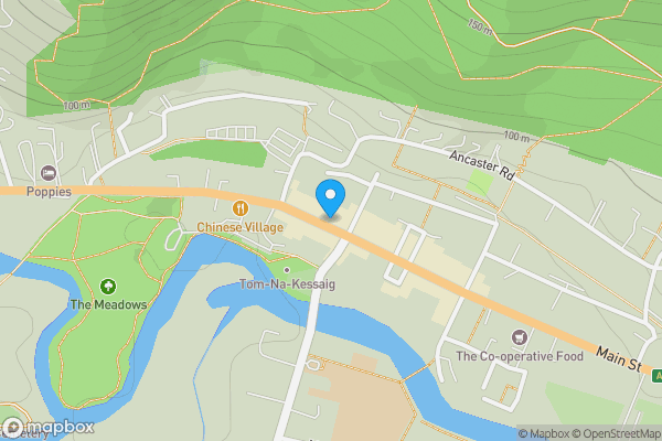 Map location for 21 Main Street, Retail Post Office Investment, Callander, FK17 8DU