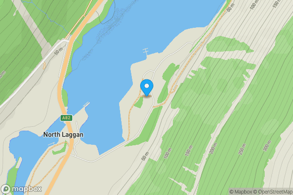 Map location for Great Glen Water Park, Spean Bridge, PH34 4EA