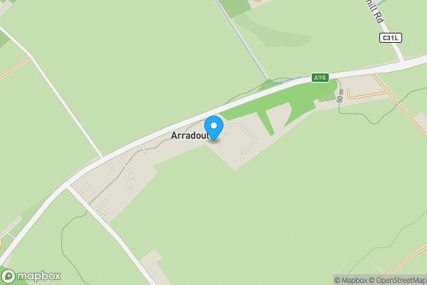 Map location for Arradoul House Arradoul, Buckie, AB56 5BB