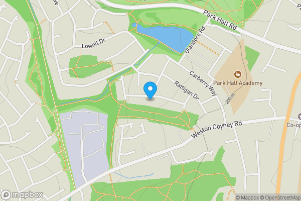 Map location for Land @ Defoe Drive Parkhall, Stoke-On-Trent, Staffordshire, ST3 5RL