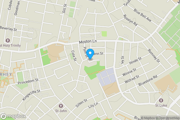 Map location for 3 Ward Street, Moston, Manchester, Greater Manchester M40 9WS