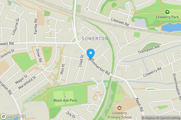 Map location for 68 Somerton Road, Newport, NP19 0JE
