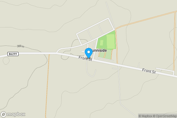 Map location for Front Street, Bishop Auckland, County Durham, DL13 4LW