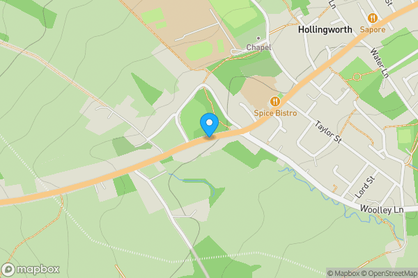 Map location for Mottram Moor, Hyde, Cheshire, SK14 8NB