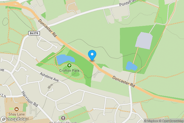 Map location for Doncaster Road, Wakefield, West Yorkshire, WF4 1PR