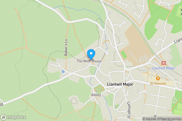 Map location for West Street, Llantwit Major, CF61 1SP