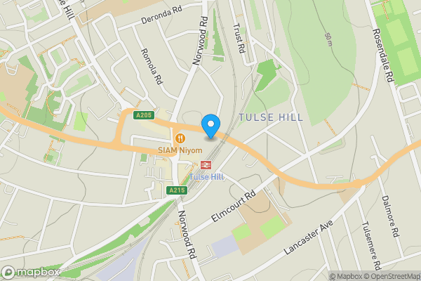 Map location for Roof Space, Thurleigh House, 10 Thurlow Park Road, Dulwich, London, SE21 8JB