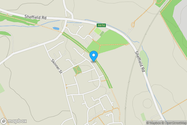 Map location for 82 Linden Road, Creswell, Worksop, Nottinghamshire S80 4JT