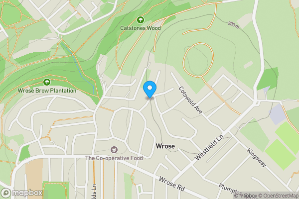 Map location for West View Avenue, SHIPLEY, West Yorkshire, BD18 1NG