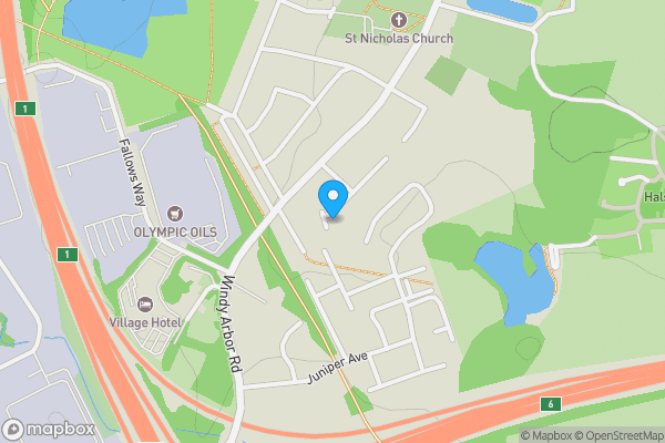 Map location for 35 Windy Arbor Close, Whiston, Prescot, Merseyside, L35 3SL