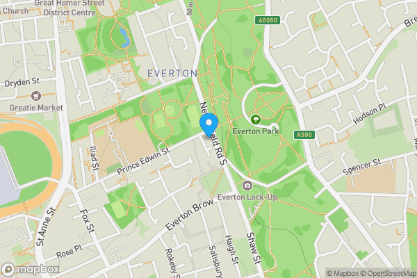 Map location for City View, 61 Netherfield Road South, Liverpool, Liverpool, L5 4LS L5 4LS