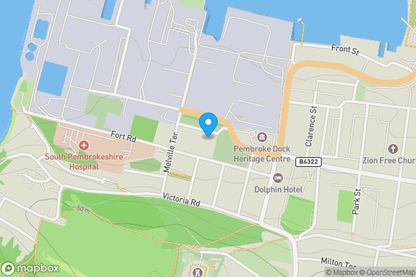 Map location for The Commodore Hotel, Admiralty Way, Pembroke Dock, SA72 6YH