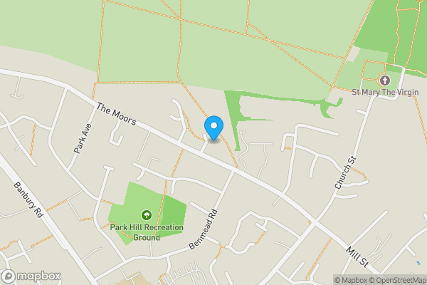 Map location for 8 Meadow View, Kidlington, OX5 2XY