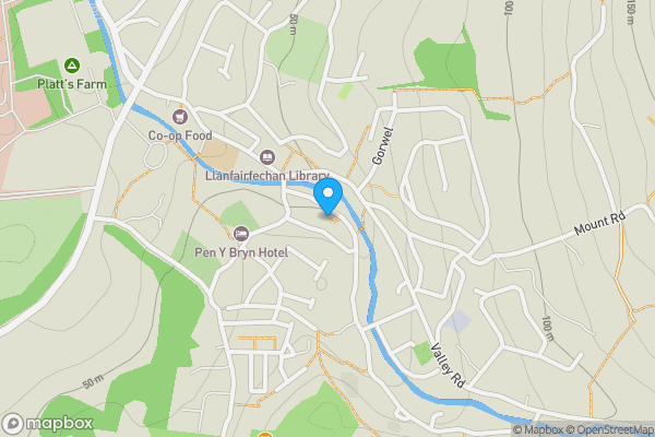 Map location for Ye Olde Mill , Mill Road, Llanfairfechan, Gwynedd,  LL33 0TS